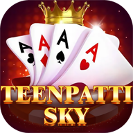 Teen Patti Sky logo